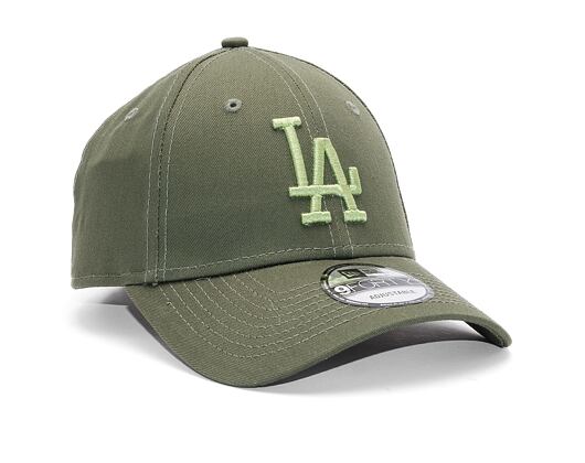 Kšiltovka New Era 9FORTY MLB League Essential Los Angeles Dodgers Olive / Leaf Green