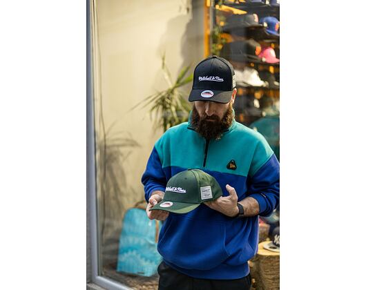 Kšiltovka Mitchell & Ness COMFY CORE STRETCH SNAPBACK Branded Green