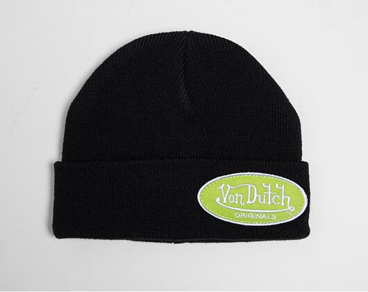 Kulich Von Dutch Conny Beanie Acryl Black