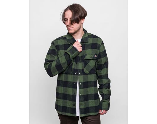 Košile Dickies New Sacramento Shirt Pine Green