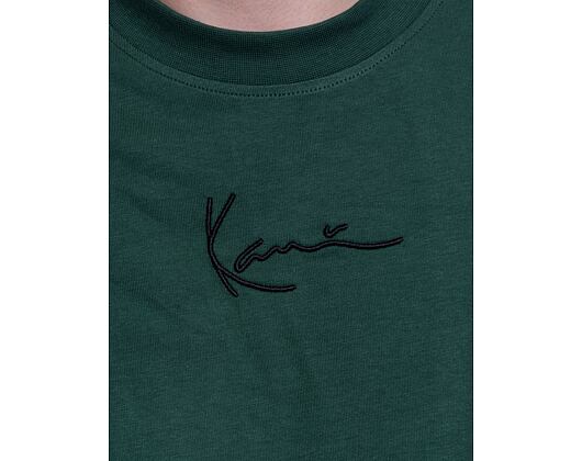 Triko Karl Kani Small Signature Essential Tee dark green