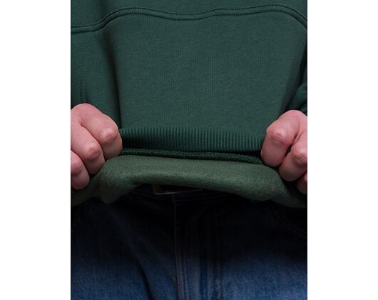 Mikina Karl Kani Small Signature Essential Hoodie dark green