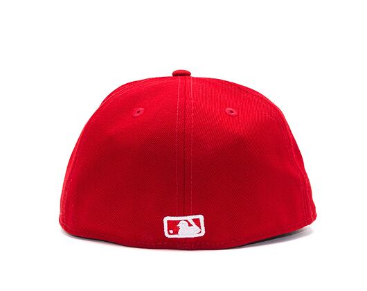 Kšiltovka New Era - MLB Basic 59FIFTY - NY Yankees - Scarlet / White