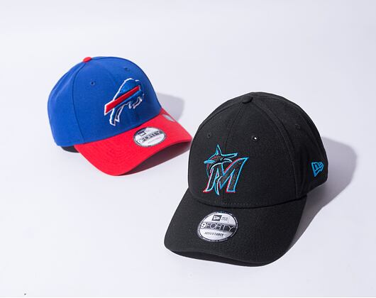 Kšiltovka New Era 9FORTY MLB The League 19 Miami Marlins Strapback Game Logo