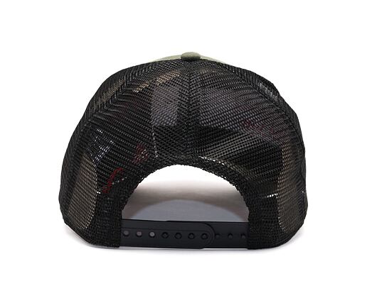Kšiltovka New Era 9FORTY A-Frame Trucker Scrambler Ducati New Olive