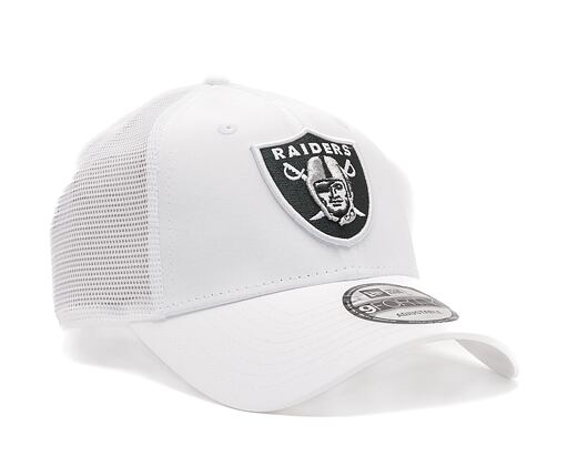 Kšiltovka New Era 9FORTY Trucker NFL Home Field Las Vegas Raiders Optic White