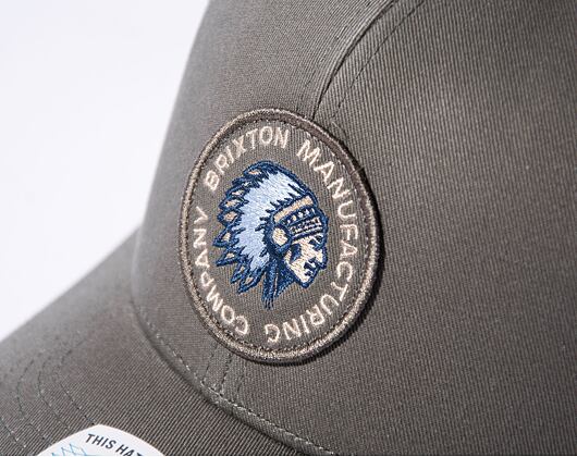 Kšiltovka Brixton Rival Stamp X MP Mesh Cap Olive / Surplus Olive / Surplus