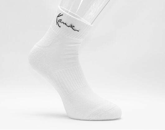Ponožky Karl Kani - Signature Ankle Socks 3-Pack - White