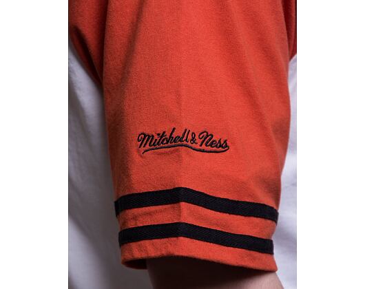 Dres Mitchell & Ness Practice Day Button Front Jersey UNIVERSITY OF TEXAS AT AUSTIN White