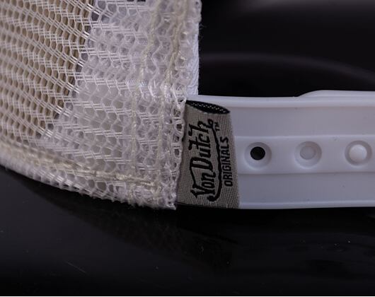 Kšiltovka Von Dutch Trucker Boston Sand/White