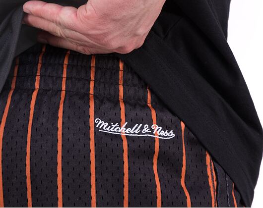 Kraťasy Mitchell & Ness NCAA M&N CITY COLLECTION MESH SHORT AUSTIN Black