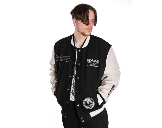 Bunda Karl Kani Retro Block College Jacket black