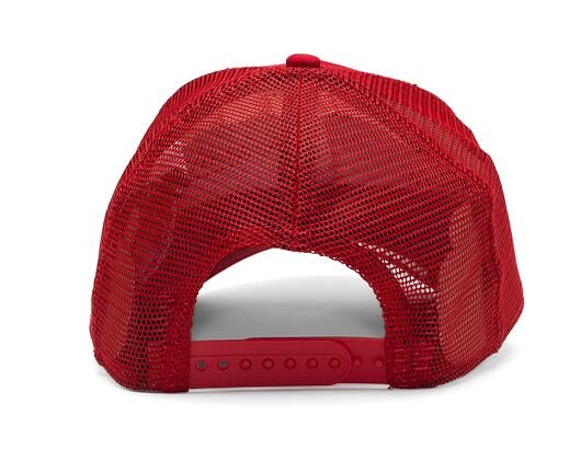 Kšiltovka New Era 9FORTY A-Frame Trucker MLB Tonal Mesh New York Yankees Scarlet