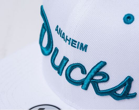 Kšiltovka '47 Brand NHL Anaheim Ducks Crosstown Pop CAPTAIN White