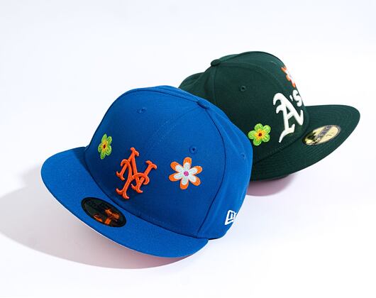 Kšiltovka New Era 59FIFTY MLB Floral New York Mets Blue