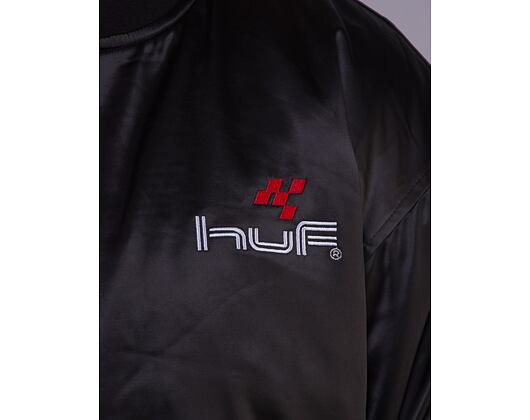 Bunda HUF × GOODYEAR Touring Satin Jacket Black