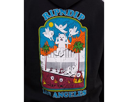 Mikina RIP N DIP Heaven On Earth Hoodie Black