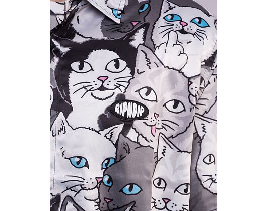 Košile RIP N DIP Family Tree Button Up Black