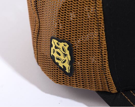 Kšiltovka Capslab Speedy Gonzales - Speedy Gonzales v.3 Trucker Black / Caramel