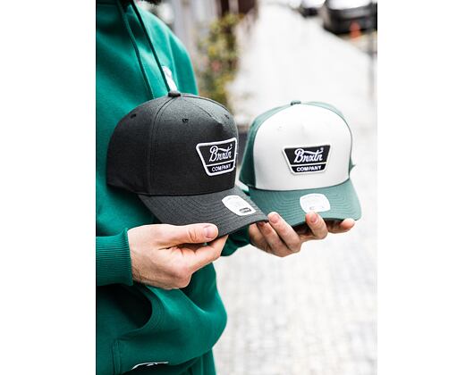 Kšiltovka Brixton Linwood C MP Snapback Spruce / Off White