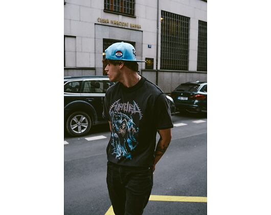 Triko Wasted Paris T-Shirt Reverse Nightfall Black