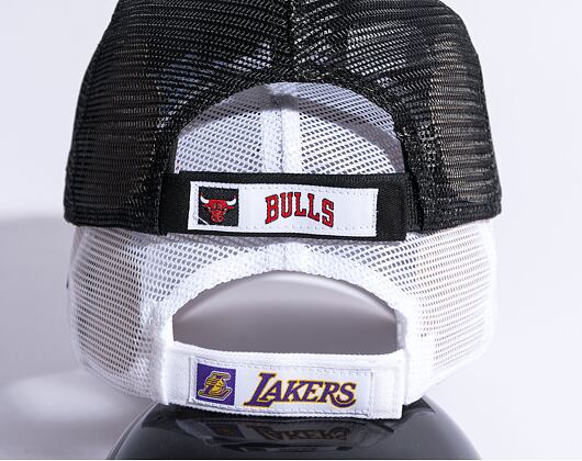 Kšiltovka New Era 9FORTY Trucker NBA Home Field Los Angeles Lakers White / Yellow
