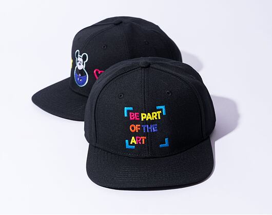 Kšiltovka RATAJ Be Part of the Art Black Snapback