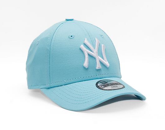 Dětská Kšiltovka New Era 9FORTY Kids MLB League Essential New York Yankees Pastel Blue / White