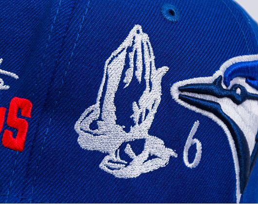 Kšiltovka Adam Wave New Era 59FIFTY MLB Authentic Performance Toronto Blue Jays Fitted Team Color