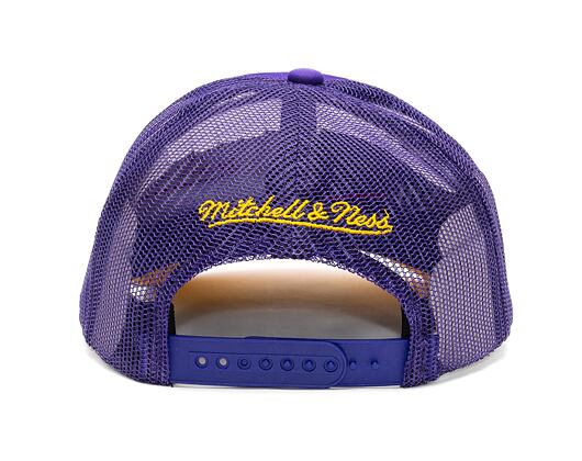 Kšiltovka Mitchell & Ness NBA Billboard Trucker Snapback Los Angeles Lakers Purple