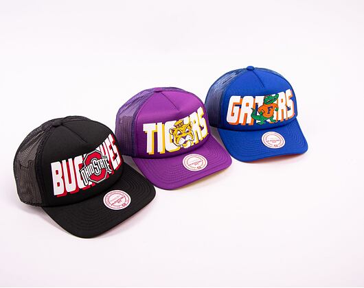 Kšiltovka Mitchell & Ness NCAA Billboard Trucker Snapback Ohio State Black