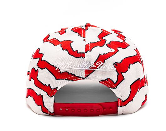 Kšiltovka Mitchell & Ness NBA Krookz Pro Snapback Chicago Bulls White / Red