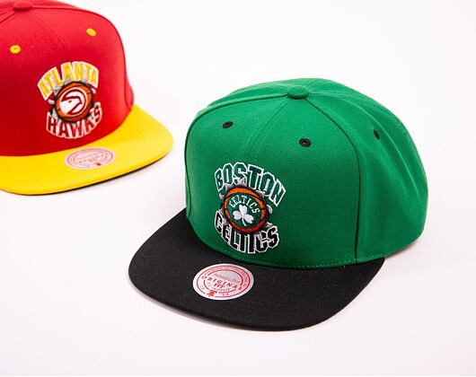 Kšiltovka Mitchell & Ness NBA Breakthrough Snapback Boston Celtics Green