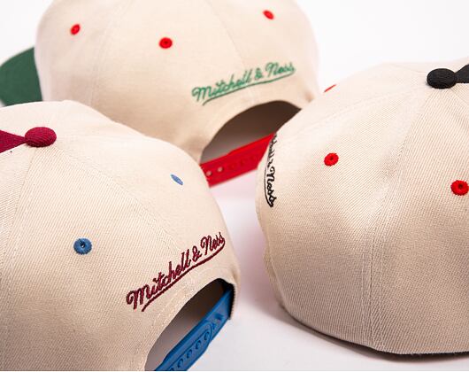 Kšiltovka Mitchell & Ness NHL Pop Panel Snapback Colorado Avalanche Off White