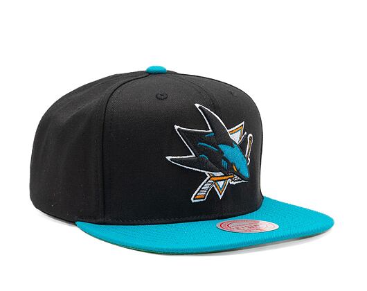 Kšiltovka Mitchell & Ness - NHL Team 2 Tone 2.0 Snapback - San Jose Sharks - Black-Teal