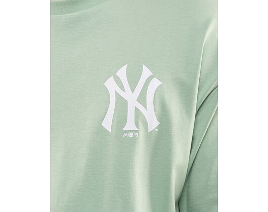 Triko New Era MLB Icecream Oversized Tee New York Yankees Bright Green / Off White
