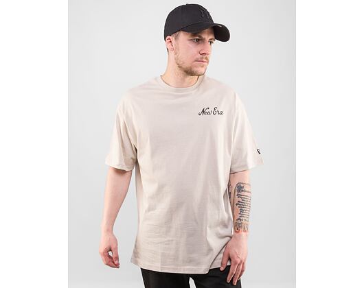 Triko New Era Character Graphic Oversized Tee Branded Stone / Black