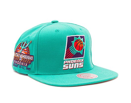 Kšiltovka Mitchell & Ness NBA Desert Green Snapback Hwc Phoenix Suns Teal