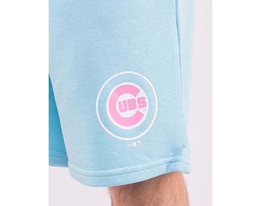 Kraťasy New Era MLB Pastel Shorts Chicago Cubs Pastel Blue / Off White