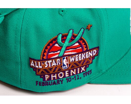 Kšiltovka Mitchell & Ness NBA Desert Green Snapback Hwc San Antonio Spurs Teal