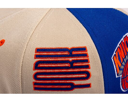 Kšiltovka Mitchell & Ness NBA Pop Panel Snapback Hwc New York Knicks Off White / Navy