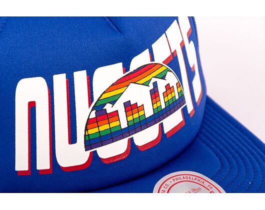Kšiltovka Mitchell & Ness NBA Billboard Trucker Snapback Hwc Denver Nuggets Blue