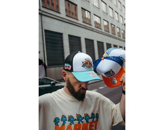 Kšiltovka Mitchell & Ness NBA Party Time Trucker Snapback Hwc New York Knicks White