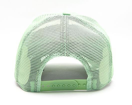 Kšiltovka New Era 9FORTY A-Frame Trucker MLB Tonal Mesh New York Yankees Bright Green