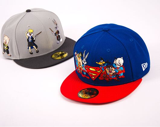 Kšiltovka New Era 59FIFTY All Over Print Superman Royal Blue/Scarlet