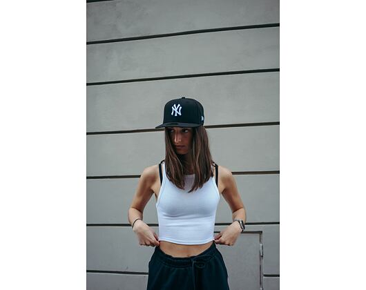Kšiltovka New Era - MLB Basic 59FIFTY - NY Yankees - Black / White