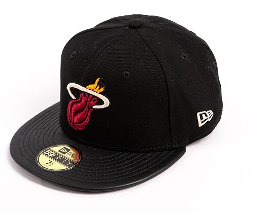 Kšiltovka New Era 59FIFTY Tone Down Team Miami Heat Fitted Team Color/Black
