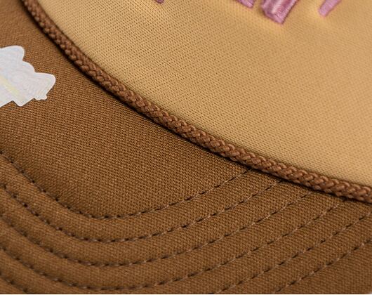 Kšiltovka Von Dutch Trucker Lund Foam Beige/Brown