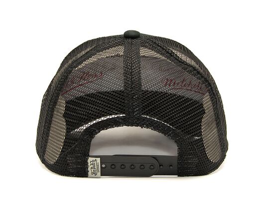 Kšiltovka Von Dutch Boston Trucker Cotton Black / Red