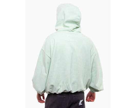 Mikina Karl Kani Small Signature OS Heavy Sweat Hoodie light mint